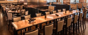communal tables