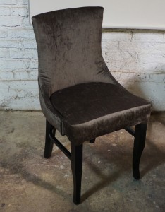 custom padded back chair